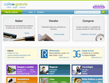Tablet Screenshot of callegranvia.com
